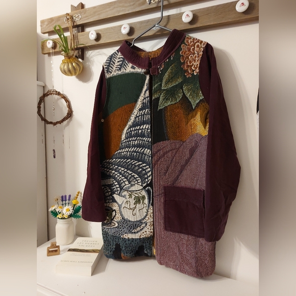 Upcycled Long Jacket - Picture 2 of 16